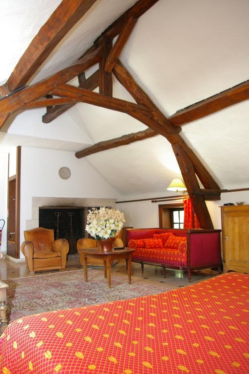 Hostellerie Du Chateau De L'Isle La Croix-en-Touraine Room photo